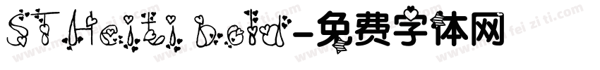 STHeiti bold字体转换